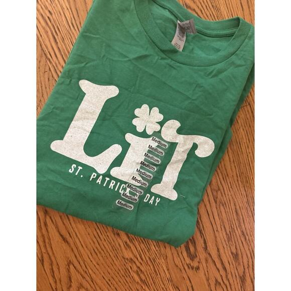 Mens Shamrock T Shirt Saint Patricks‎ Day St Patty Tee - Picture 2 of 4